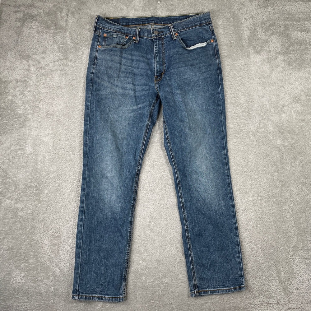 Levis 541 Athletic Taper Jeans Mens 34x30 Blue Stretch‎ Denim Casual Workwear